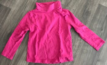 Sous pull fuchsia 3 ans