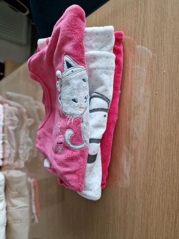 Lot de 3 pyjamas fille  1 mois 53cm