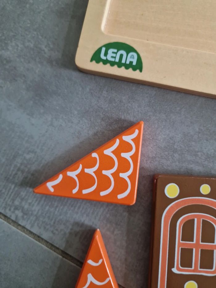 Joli puzzle en bois coloré - photo numéro 6