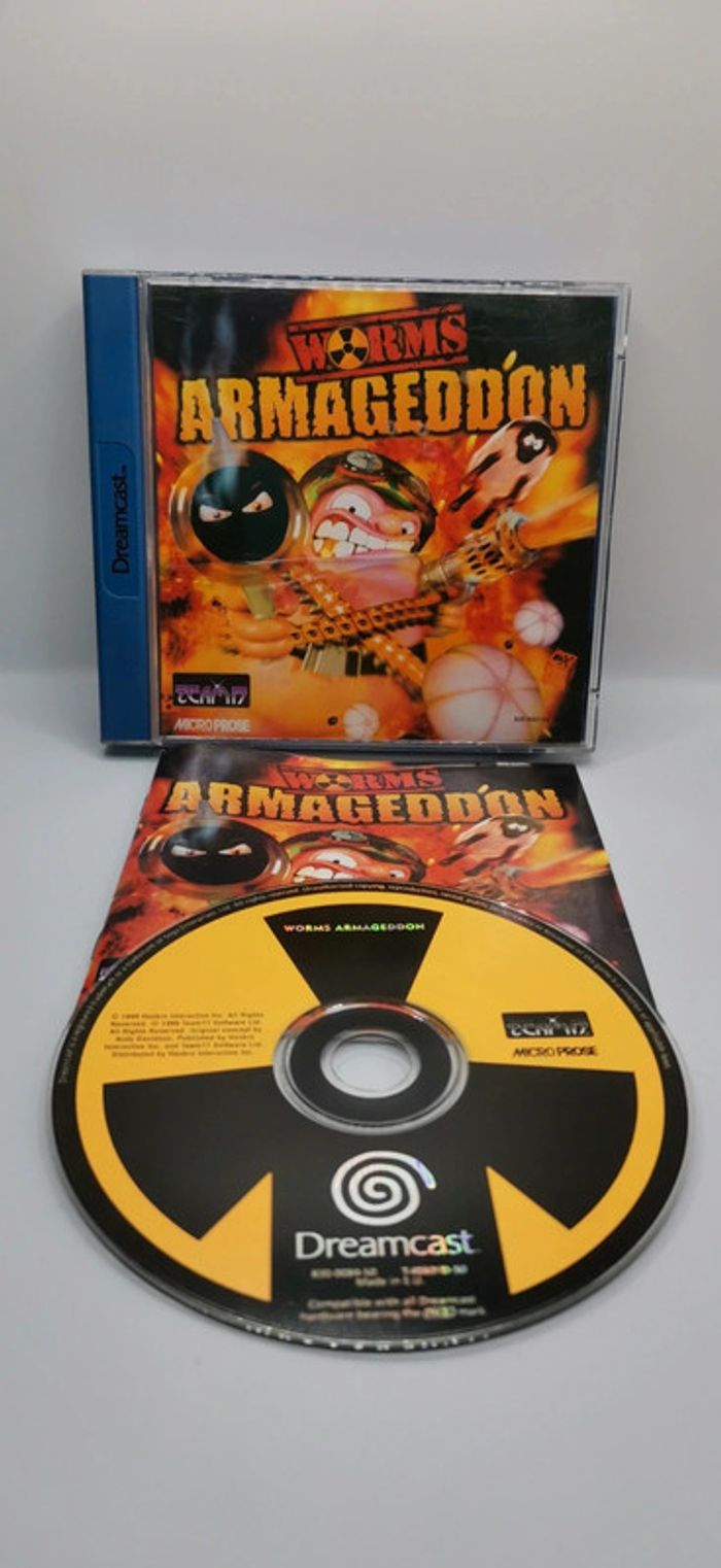 Jeux dreamcast worms edition Armageddon - photo numéro 5