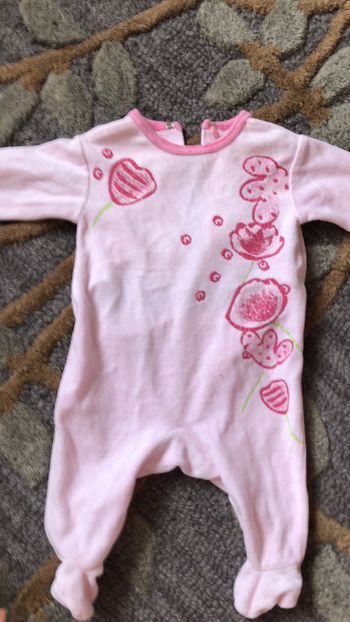 Pyjama bébé fille 1 mois