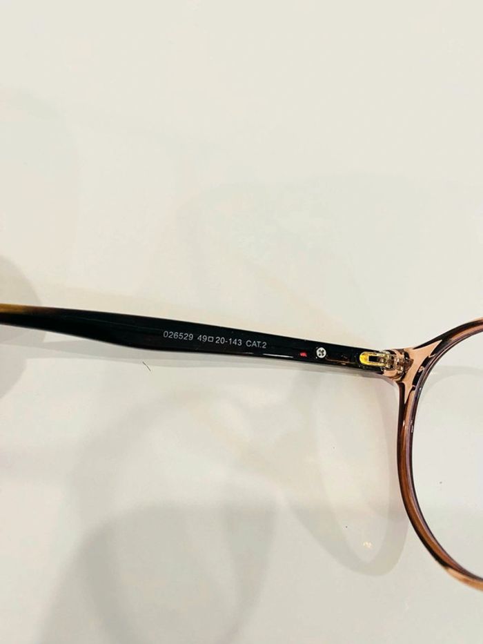 Lunette de repos mixte marron miel uvprotection catégorie 2 - photo numéro 9