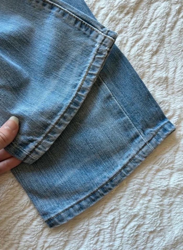 Jean Lévis 501 homme coupe droite straight leg bleu effet délavé taille W30 M/40 L/34 Y2K - photo numéro 5