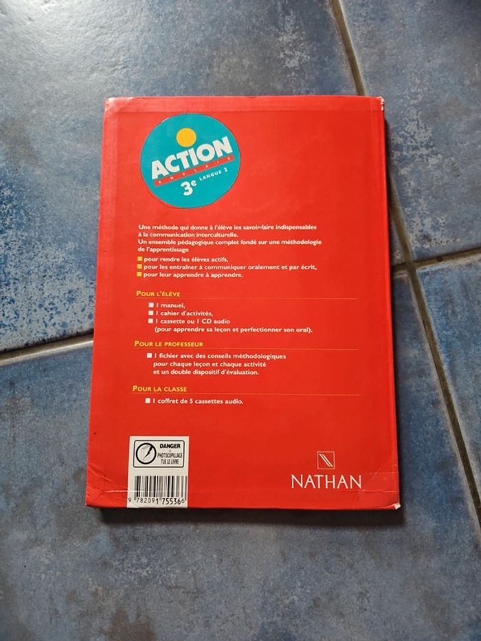 Manuel anglais action 3eme - photo numéro 2