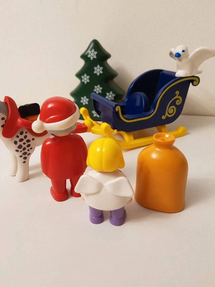 Traineau, père-noël, ange et sapin Playmobil 123 junior - photo numéro 11