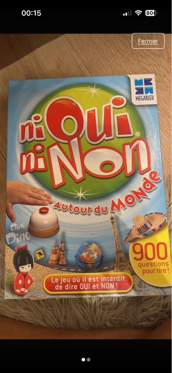 jeu de société ni oui ni non 