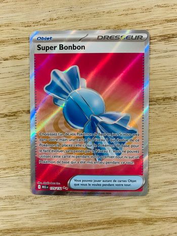 Carte Pokémon super bonbon 175/132