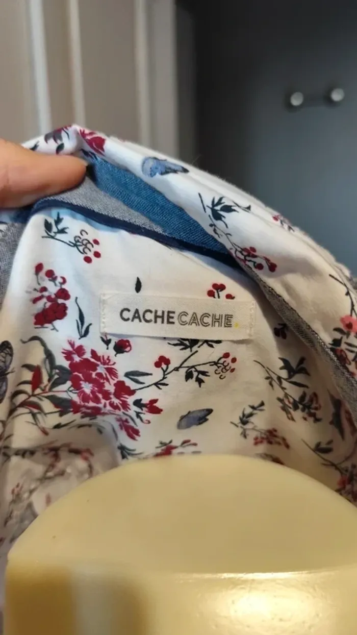 Chemisier fleuri T40 - Cache Cache - photo numéro 6