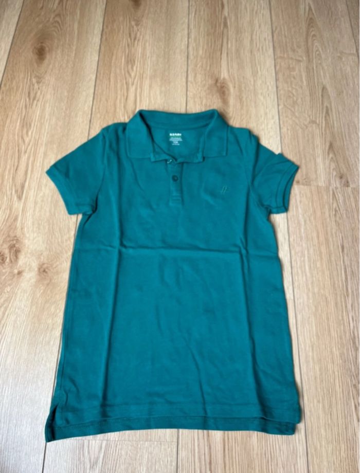 Polo manches courtes vert Kiabi - photo numéro 3