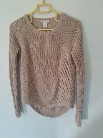 Pull beige Marque H&M Taille XS (34)