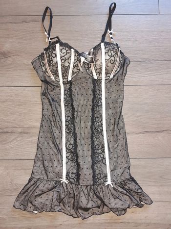 Nuisette soutien gorge rembourré
