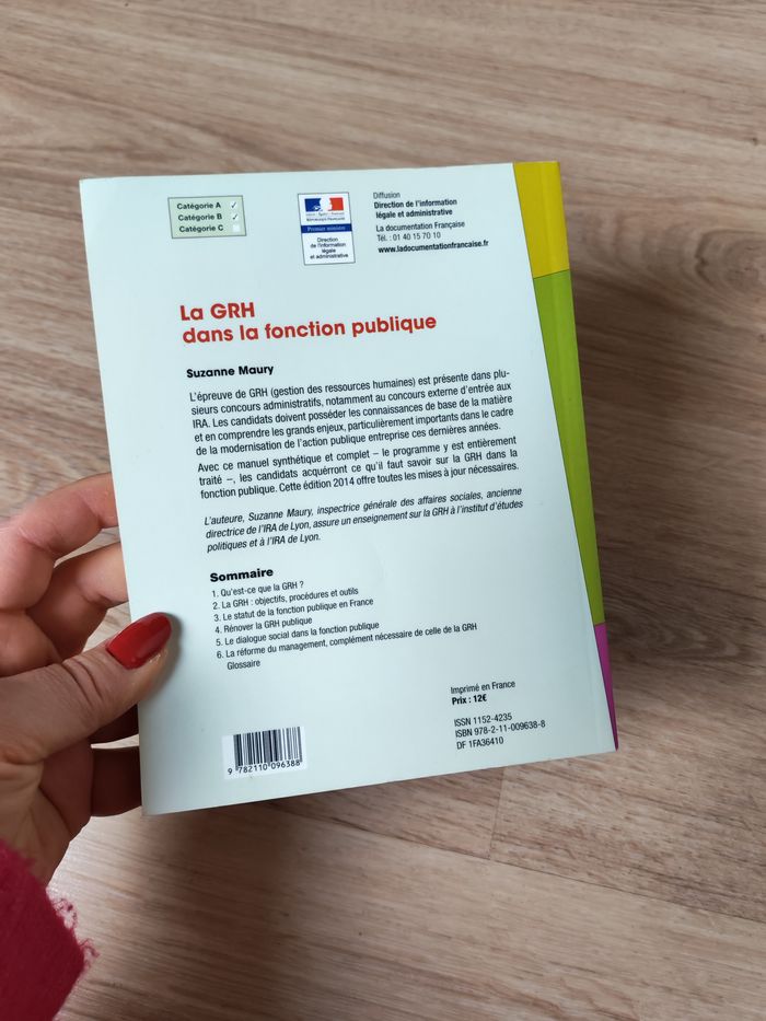 La GRH dans la fonction publique, édition 2014, livre de Suzanne Maury - photo numéro 5