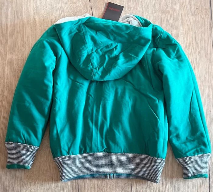 Gilet Cardigan hiver réversible catimini taille 8 ans neuf avec étiquettes - photo numéro 12