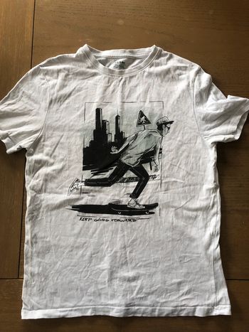 T-shirt blanc Kiabi 144-156 cms