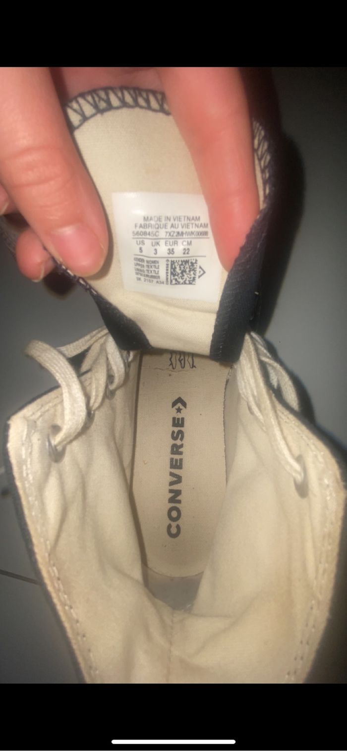 Converse noir - photo numéro 2