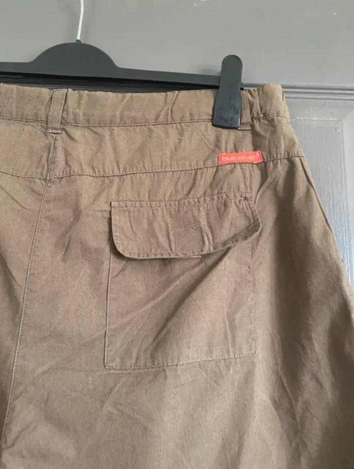 Pantalon droit cargo kaki XL Blue Seven - photo numéro 6