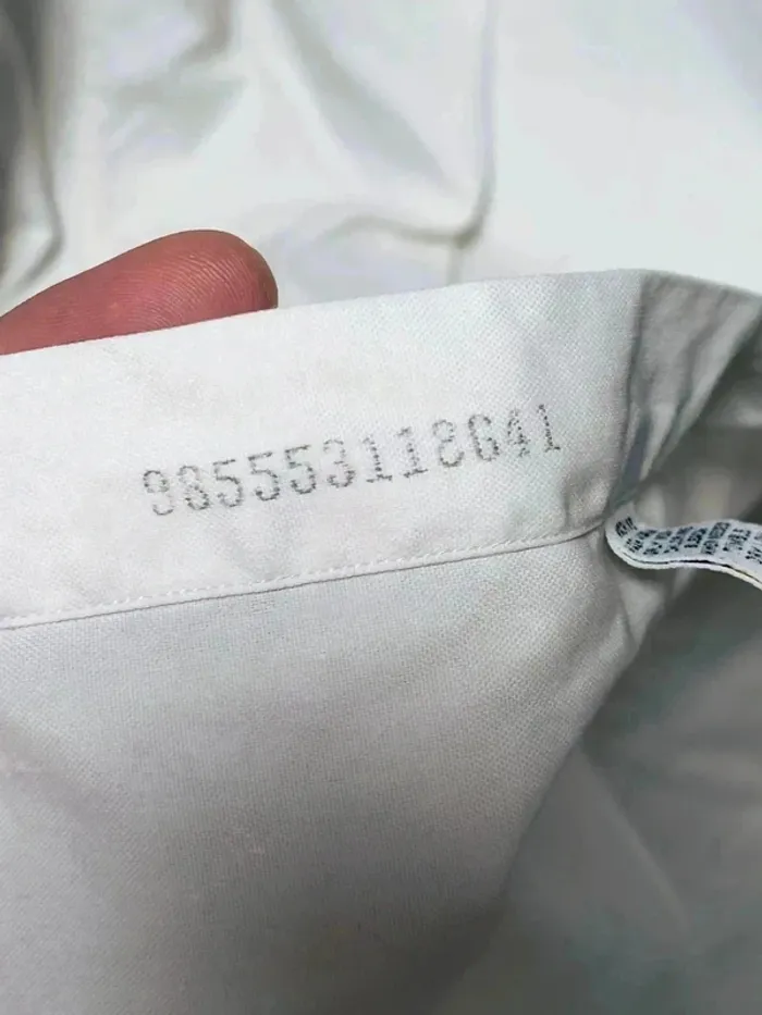 Chemise Ralph Lauren Yarmouth Blanche - Vintage Y2K - Logo Brodé - photo numéro 7