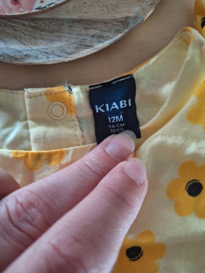 Robe pour fille taille 12mois marque Kiabi en très bon état - photo numéro 5