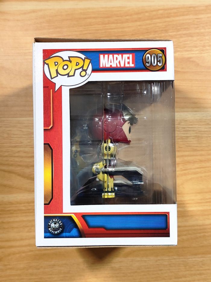 Funko Pop! Deluxe Iron Man With Gantry #905 - Iron Man 2 (Glow) - photo numéro 4