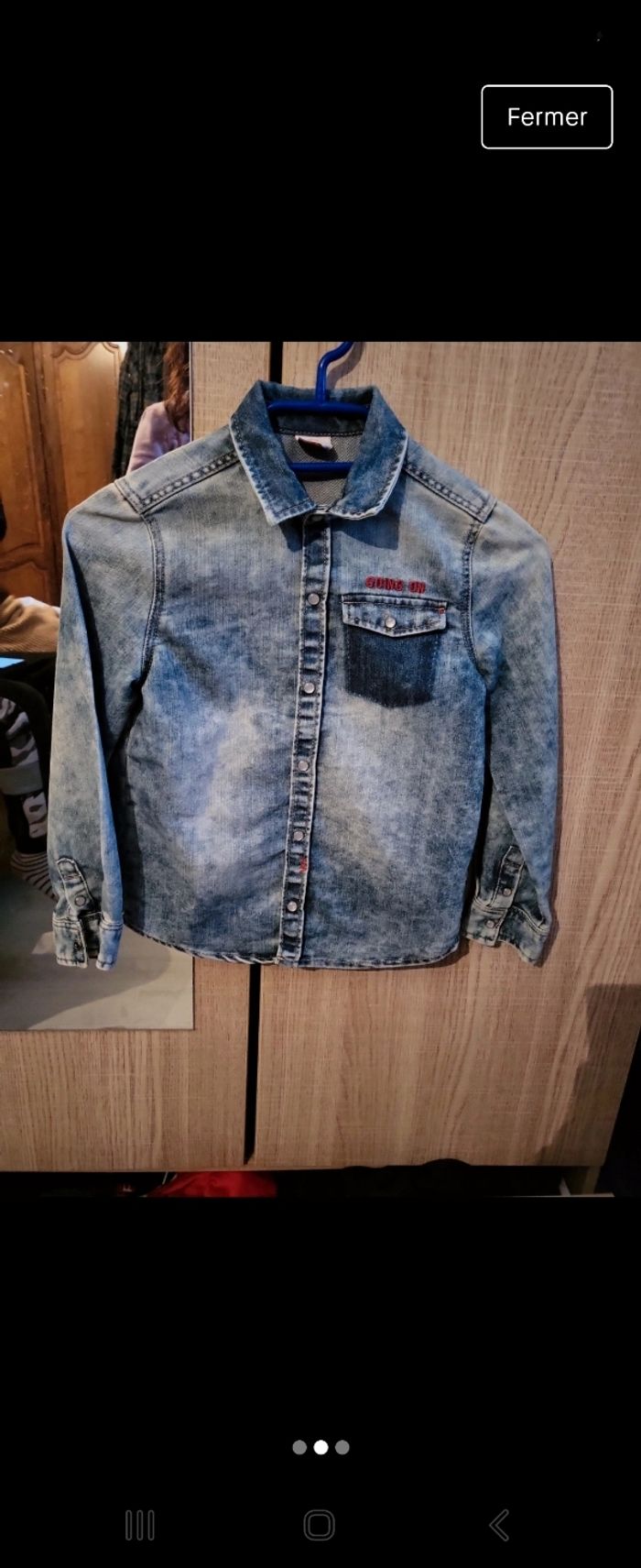 Chemise en jean - photo numéro 2