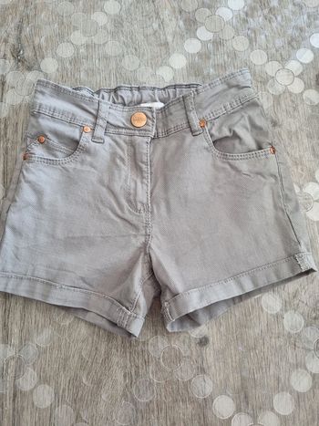 Short gris orchestra 6 ans fille