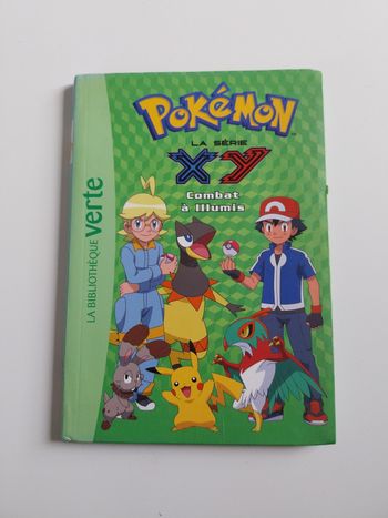 Livre Pokemon Combat à Illumis
