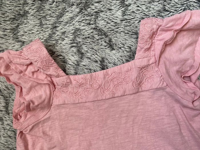 Teeshirt rose Zara - 5 ans - photo numéro 3