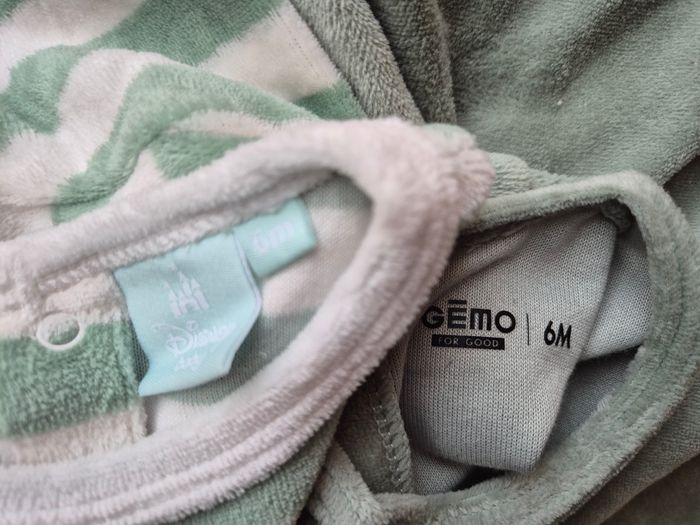 Lot de 2 pyjamas 6mois - photo numéro 2