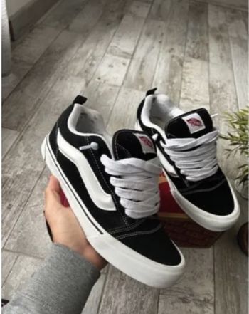 Vans Knu Skool cuir noir - taille 37
