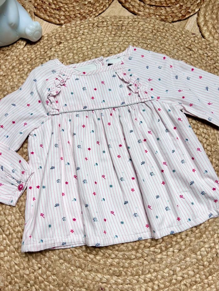 Très belle blouse , petit haut Sergent Major taille 2 ans - photo numéro 3