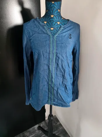 Blouse jeans terre de marin