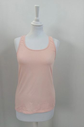 Débardeur de sport rose pastel Domyos taille 36-38