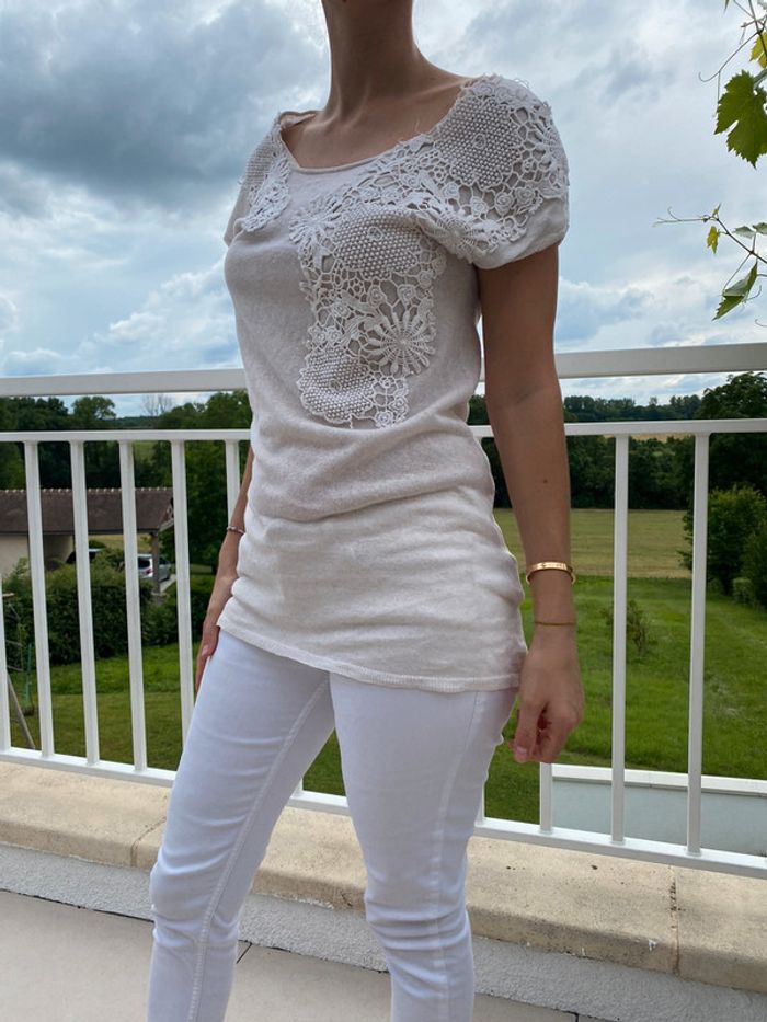 Top en maille Guy Laroche taille S - photo numéro 2