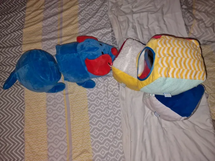 Peluche chien/ chien modulable - photo numéro 2