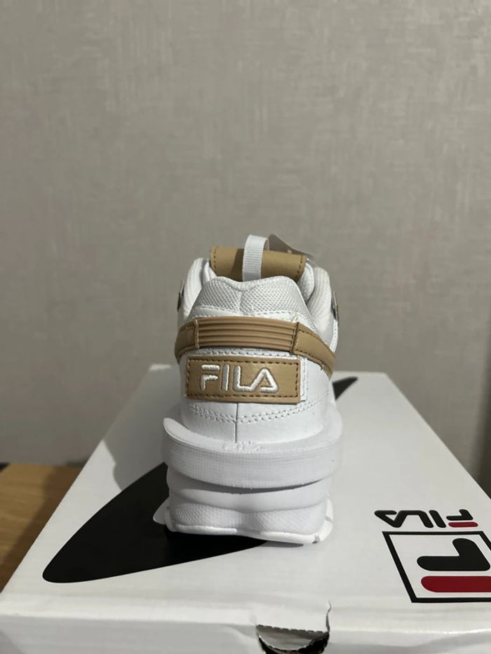 Baskets compensées Fila Disruptor exp 38.5 size 5 - photo numéro 3