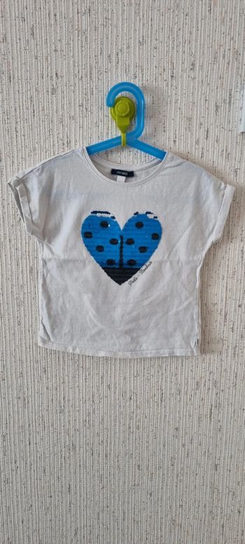 Tee shirt manche courte taille 6 ans okaidi