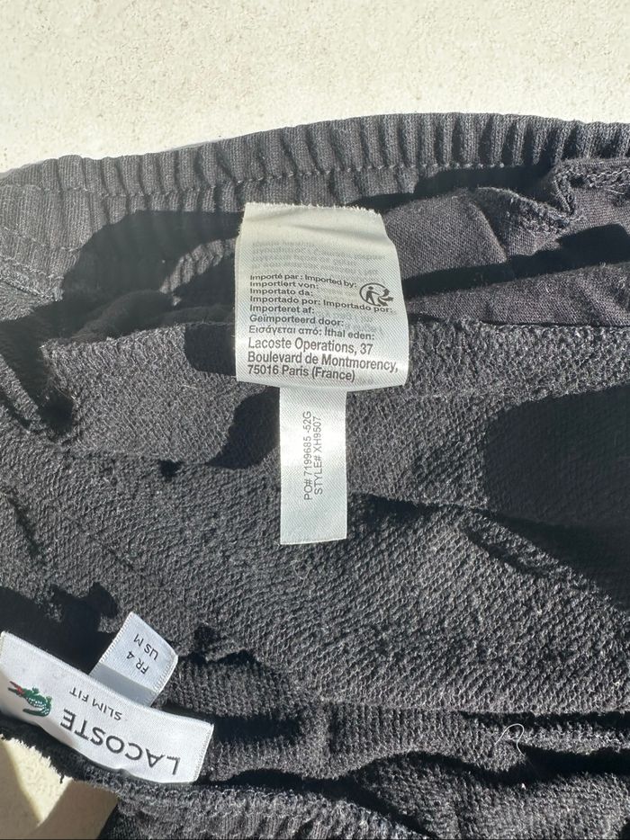 Jogging Lacoste Noir taille M🖤 - photo numéro 7