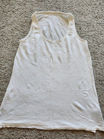 Debardeur blanc sud express taille S
