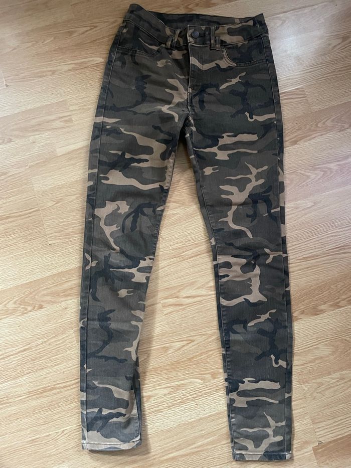 Jeans style militaire femme taille 36 - photo numéro 2