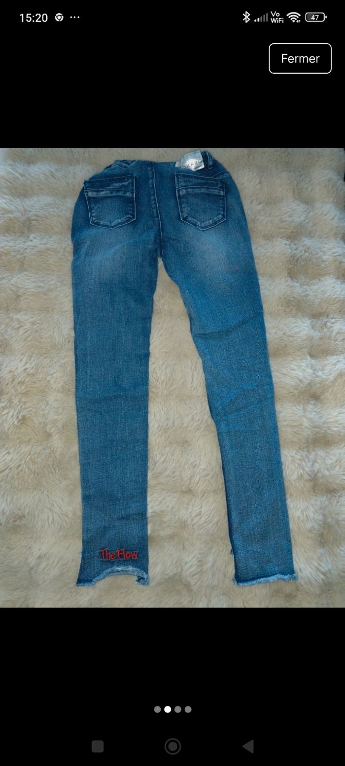Jean skinny  fille recaro 12 ans - photo numéro 2