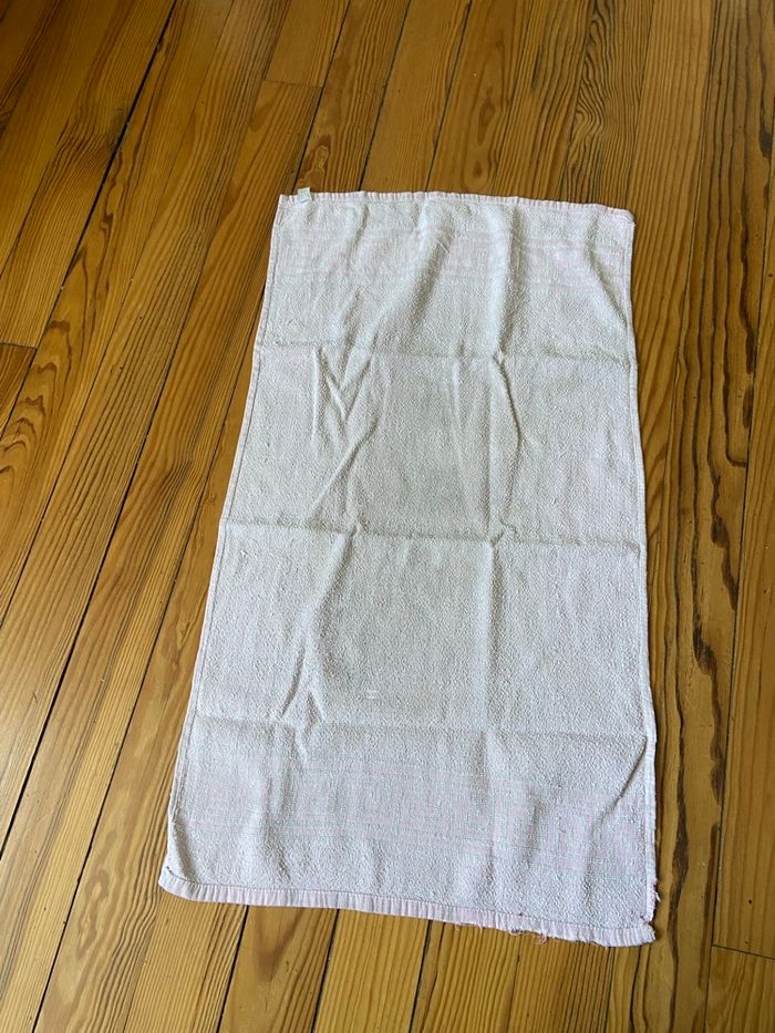 Serviette de bain rose - photo numéro 3