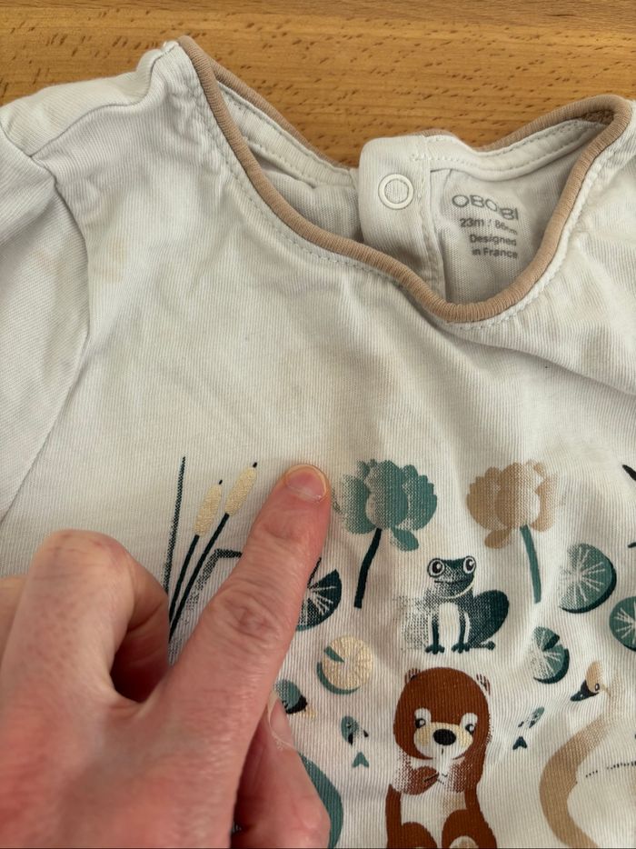 Lot 3 tshirts manches longues 2 ans - photo numéro 3