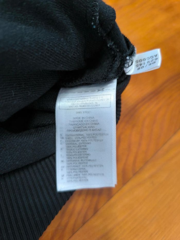 Veste Adidas - Chile 62 - Logo brodé - Noir/Argenté - Taille S - photo numéro 8