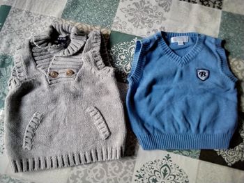 Lot pull sans manches