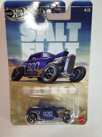 Hot Wheels 1932 Ford Silver Séries Salt Flat Racers