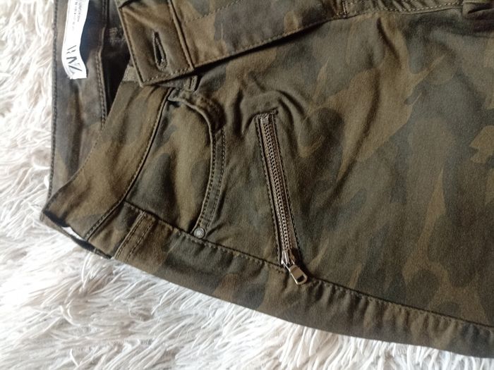 Pantalon skinny army camouflage femme taille S/36 Zara - photo numéro 4