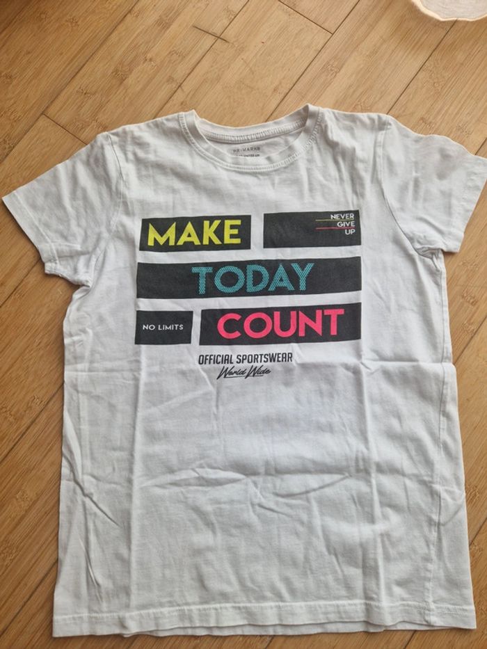 T-shirt manches courtes garçon 12/13 ans Primark