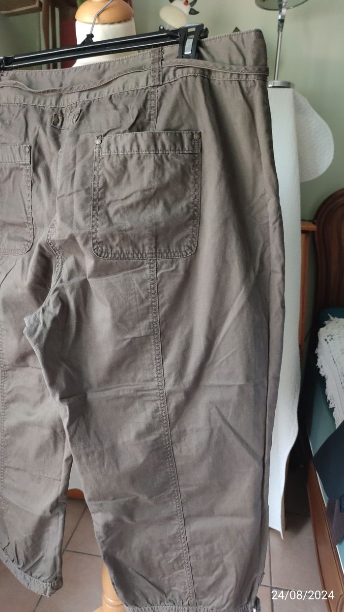 Pantalon large marron 50/52 - photo numéro 5