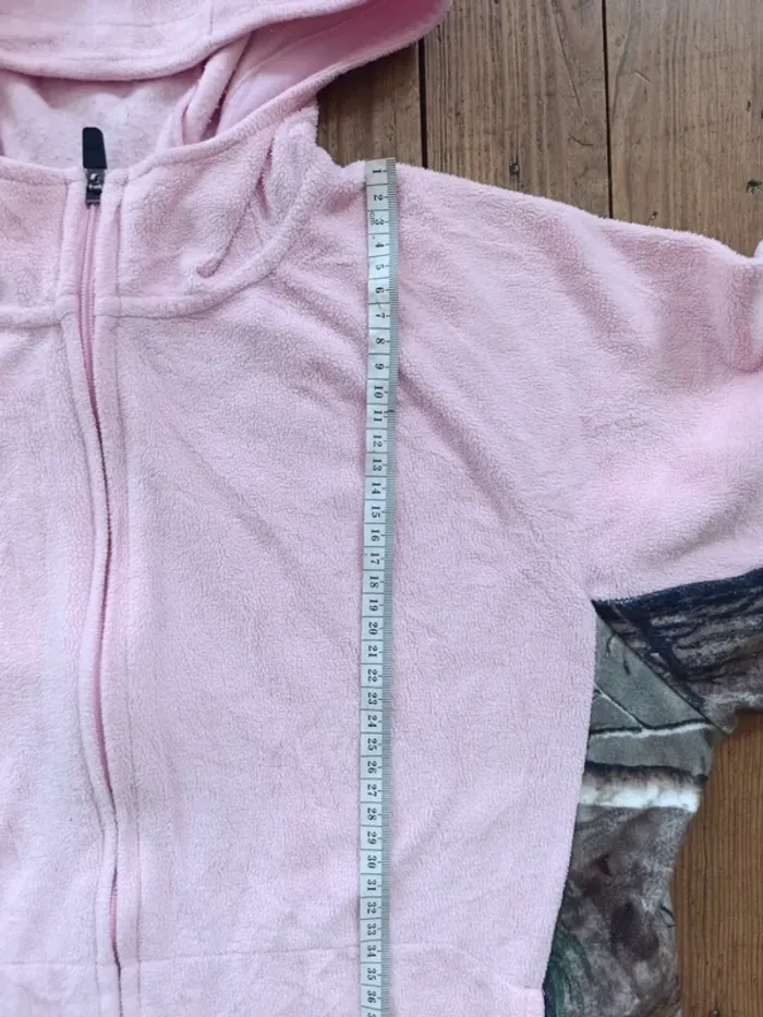 Veste polaire a capuche rose Gamehide camo realtree XL - photo numéro 10