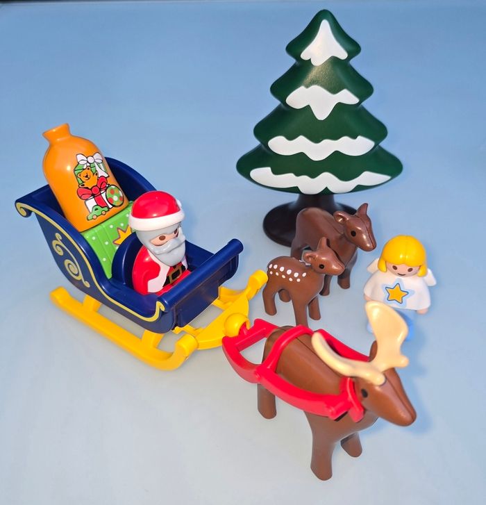 123 playmobil père noel 6787 complet